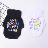 Anti Social Puppy Club Hoodie- Stylish Hoodie For Your Puppy