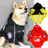 The Dog Face Waterproof Dog Jacket- Water Resistant Jacket for Your Dog