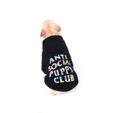 Anti Social Puppy Club Hoodie- Stylish Hoodie For Your Puppy