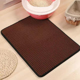 PawPrint™: Snobby Pets' Double Layer Cat Litter Mat